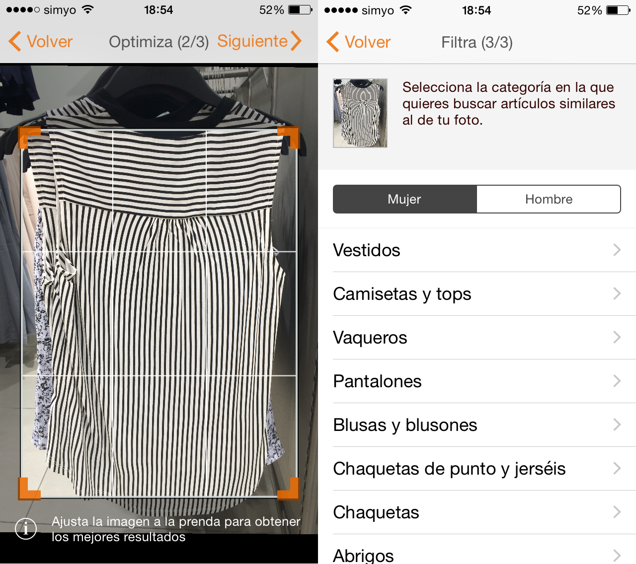 Cómo buscar ropa por foto gratis en iPhone, Android y Windows Phone con  Zalando